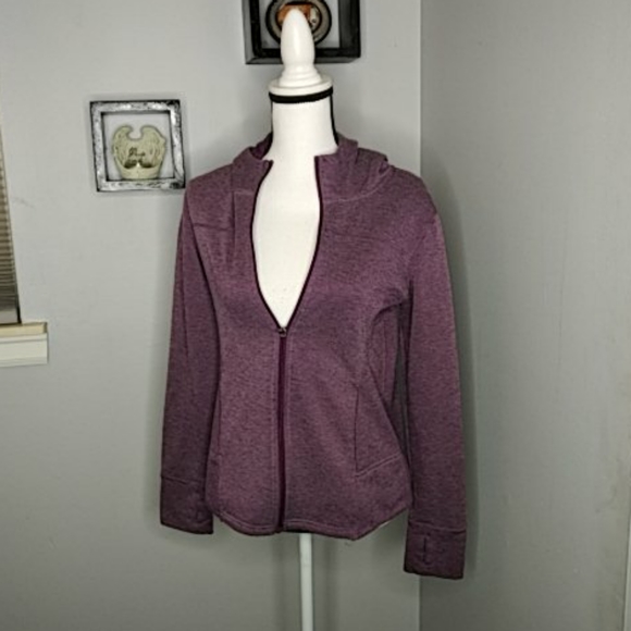 Danskin Tops - Danskin Purple Full Zip  Hoodie 4-6
